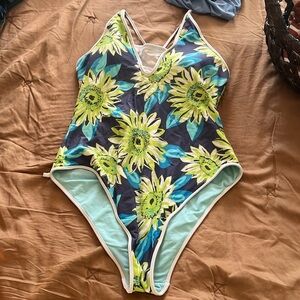 Aerie Sunflower One Piece L
